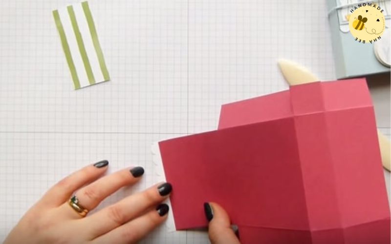 Cách gấp hộp quà bằng giấy a4 đơn giản